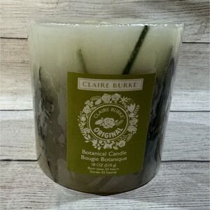 Claire Burke Original Luxury Greens Purple Botanical 18 oz Candle GTub11